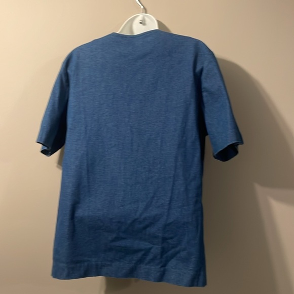 Vintage alfred dunner denim short sleeve embroidered women top - Picture 3 of 4